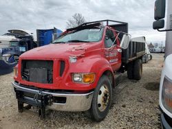 Salvage cars for sale from Copart Chicago: 2009 Ford F650 Super Duty