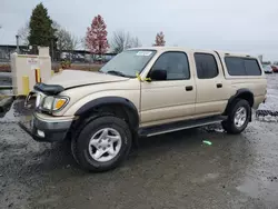 Salvage cars for sale from Copart Eugene, OR: 2001 Toyota Tacoma Double Cab