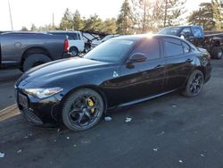 Alfa Romeo salvage cars for sale: 2019 Alfa Romeo Giulia TI