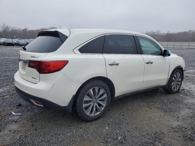 2016 Acura MDX Technology