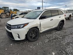 Salvage cars for sale at Hueytown, AL auction: 2019 Toyota Highlander SE