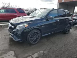 Salvage cars for sale from Copart Fort Wayne, IN: 2016 Mercedes-Benz GLE 63 AMG 4matic