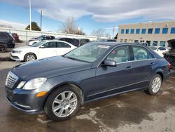 Mercedes-Benz salvage cars for sale: 2013 Mercedes-Benz E 350 4matic