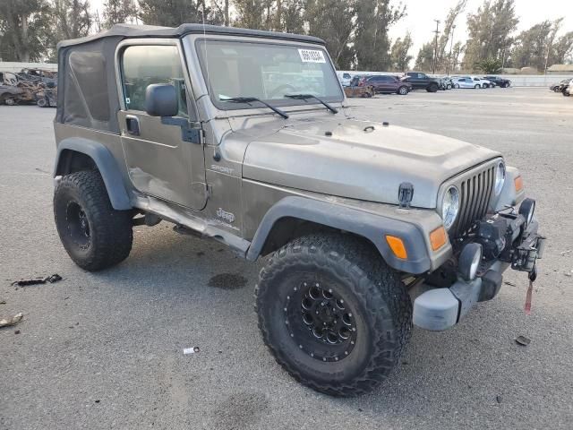 2006 Jeep Wrangler / TJ Sport