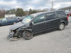 Salvage cars for sale at York Haven, PA auction: 2012 Dodge Grand Caravan SE