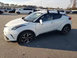 Vehiculos salvage en venta de Copart Dunn, NC: 2018 Toyota C-HR XLE