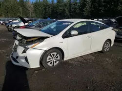 Toyota salvage cars for sale: 2017 Toyota Prius