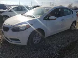 Salvage cars for sale at Magna, UT auction: 2016 KIA Forte LX