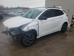 Salvage cars for sale at auction: 2022 Hyundai Kona N Line