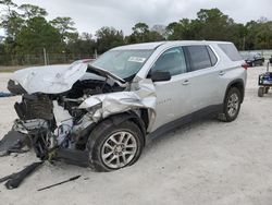 Chevrolet salvage cars for sale: 2019 Chevrolet Traverse LS