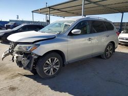 Nissan salvage cars for sale: 2017 Nissan Pathfinder S