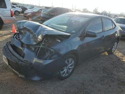 Toyota Corolla salvage cars for sale: 2014 Toyota Corolla L