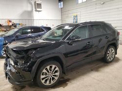 Salvage cars for sale from Copart Des Moines, IA: 2021 Toyota Rav4 XLE Premium