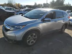 Salvage cars for sale at San Martin, CA auction: 2018 Honda CR-V EXL