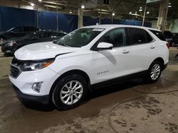 Salvage cars for sale at Woodhaven, MI auction: 2018 Chevrolet Equinox LT