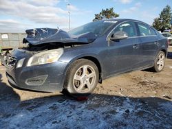 Salvage cars for sale at Woodhaven, MI auction: 2012 Volvo S60 T5