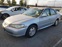 Honda salvage cars for sale: 2002 Honda Accord EX