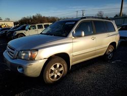 Toyota Highlander salvage cars for sale: 2007 Toyota Highlander Sport