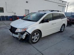 Salvage cars for sale at Farr West, UT auction: 2013 Honda Odyssey Touring