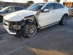 Salvage cars for sale at Wilmington, CA auction: 2021 Mercedes-Benz GLC Coupe 300 4matic