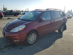 Salvage cars for sale at Rancho Cucamonga, CA auction: 2010 Toyota Sienna XLE