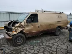 Salvage trucks for sale at Dyer, IN auction: 2007 Ford Econoline E350 Super Duty Van