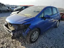 Honda fit salvage cars for sale: 2015 Honda FIT LX