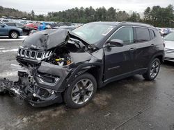 Salvage cars for sale at Exeter, RI auction: 2020 Jeep Compass Limited