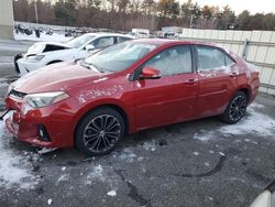 Salvage cars for sale at Exeter, RI auction: 2014 Toyota Corolla L