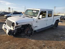 Salvage cars for sale at Chicago Heights, IL auction: 2022 Jeep Gladiator Overland