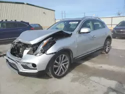 Salvage cars for sale at Haslet, TX auction: 2017 Infiniti QX50