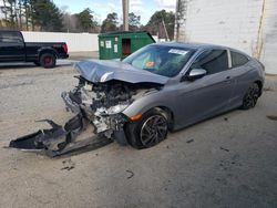 Salvage cars for sale at Seaford, DE auction: 2018 Honda Civic LX