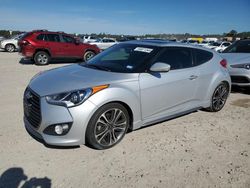 Salvage cars for sale at Houston, TX auction: 2016 Hyundai Veloster Turbo