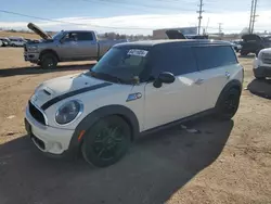 Salvage cars for sale at Colorado Springs, CO auction: 2012 Mini Cooper S Clubman