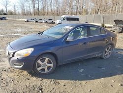 Salvage cars for sale at Waldorf, MD auction: 2013 Volvo S60 T5