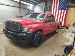 Salvage cars for sale at West Mifflin, PA auction: 2002 Dodge RAM 1500