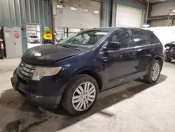 Salvage cars for sale at Eldridge, IA auction: 2008 Ford Edge Limited