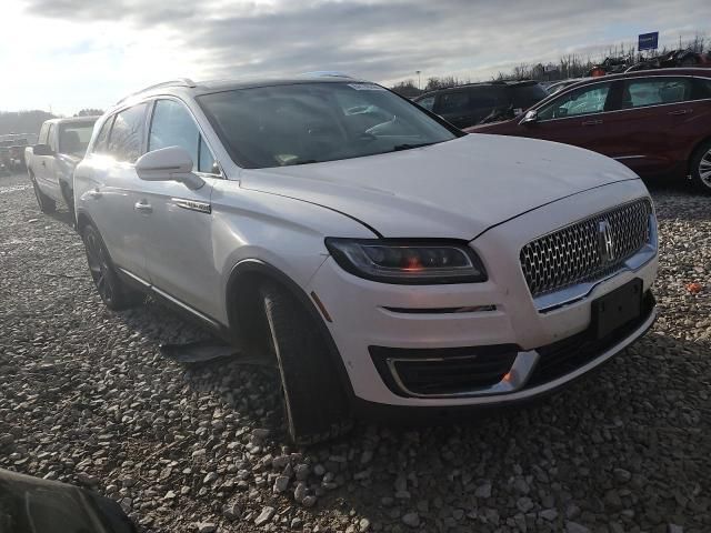 2019 Lincoln Nautilus Reserve