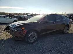 Salvage cars for sale at Memphis, TN auction: 2017 Ford Fusion SE