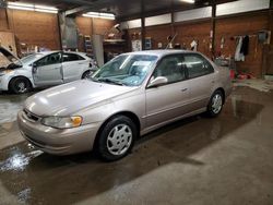 Toyota Corolla salvage cars for sale: 1998 Toyota Corolla VE