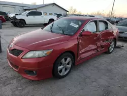 Salvage cars for sale at Pekin, IL auction: 2010 Toyota Camry Base