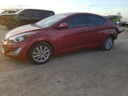 Salvage cars for sale from Copart Amarillo, TX: 2015 Hyundai Elantra SE