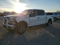 Salvage trucks for sale at Lumberton, NC auction: 2016 Ford F150 Supercrew