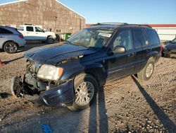 Salvage cars for sale at Rapid City, SD auction: 2004 Jeep Grand Cherokee Limited