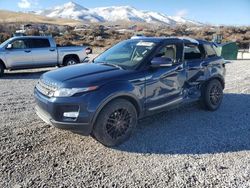 Salvage cars for sale at Reno, NV auction: 2013 Land Rover Range Rover Evoque Pure Plus