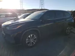 Salvage cars for sale at Littleton, CO auction: 2021 Toyota Highlander XLE