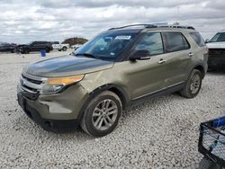 Ford Explorer salvage cars for sale: 2013 Ford Explorer XLT