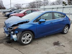 Chevrolet salvage cars for sale: 2017 Chevrolet Cruze LT