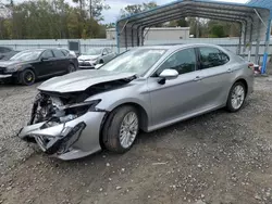 Salvage cars for sale at Augusta, GA auction: 2020 Toyota Camry XLE