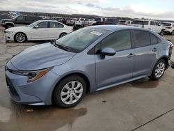 Salvage cars for sale from Copart Grand Prairie, TX: 2022 Toyota Corolla LE